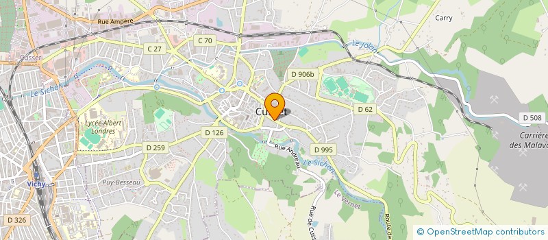 localisation de l'entreprise LELILO à CUSSET