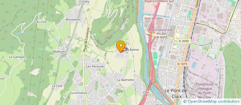 localisation de l'entreprise LELIO AU FIL DE L'EAU à CLAIX