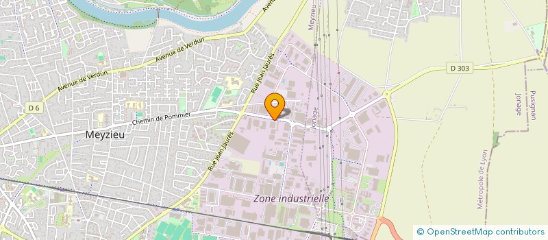 localisation de l'entreprise LELITCONFORT  MEYZIEU