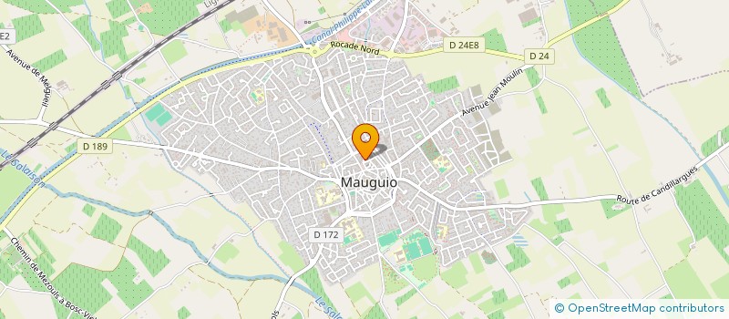 localisation de l'entreprise LELLES  MAUGUIO
