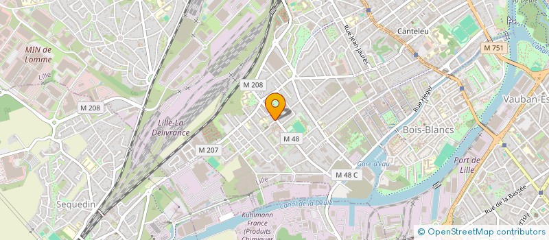 localisation de l'entreprise LELO  CAPINGHEM