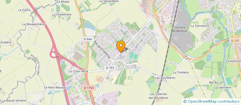 localisation de l'entreprise LELOGA à MONTAIGU-VENDEE
