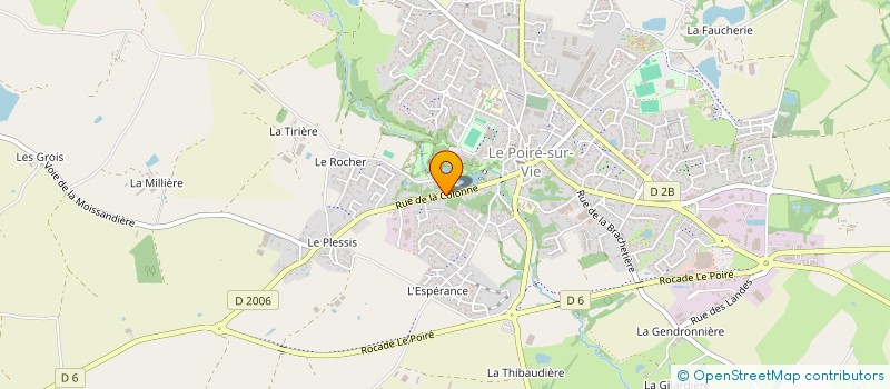 localisation de l'entreprise LELOJE  POIRE SUR VIE (LE)