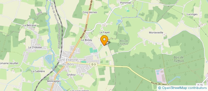 localisation de l'entreprise LELOLOTH  SAINT-ETIENNE-DU-BOIS
