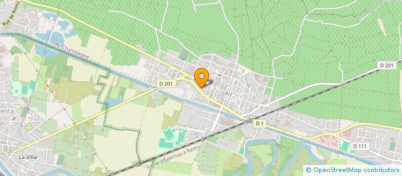 localisation de l'entreprise LELONG DEFEZ  AY-CHAMPAGNE