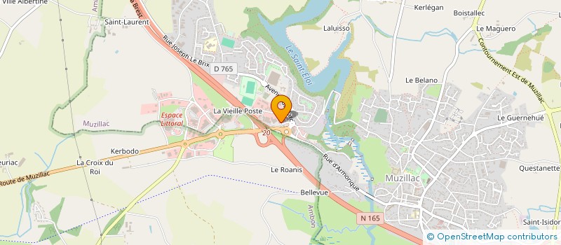 localisation de l'entreprise LELONG FRERES à MUZILLAC