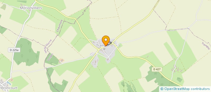 localisation de l'entreprise LELONGE PAT-NAT  TRAMPOT