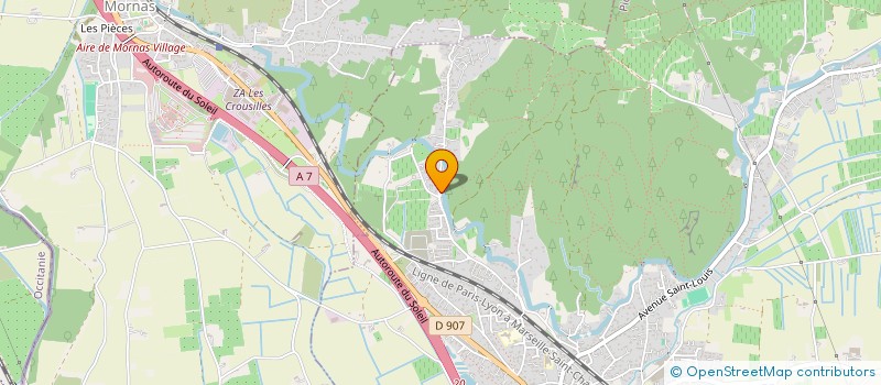 localisation de l'entreprise LELOPAU  PIOLENC