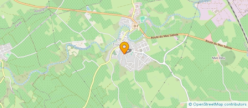 localisation de l'entreprise LELOUP BTP  TROUILLAS