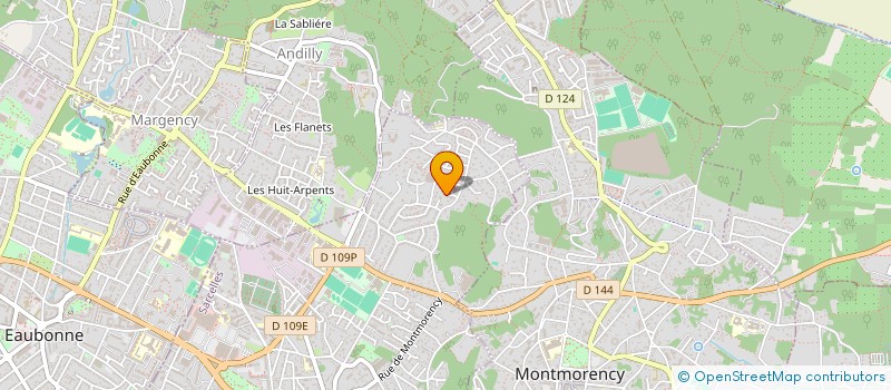 localisation de l'entreprise LELOUP OSTEO  SOISY-SOUS-MONTMORENCY