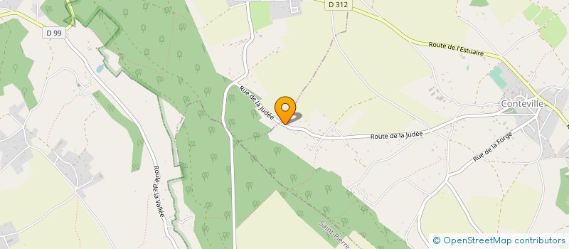localisation de l'entreprise LELOUP PERE ET FILS à CONTEVILLE