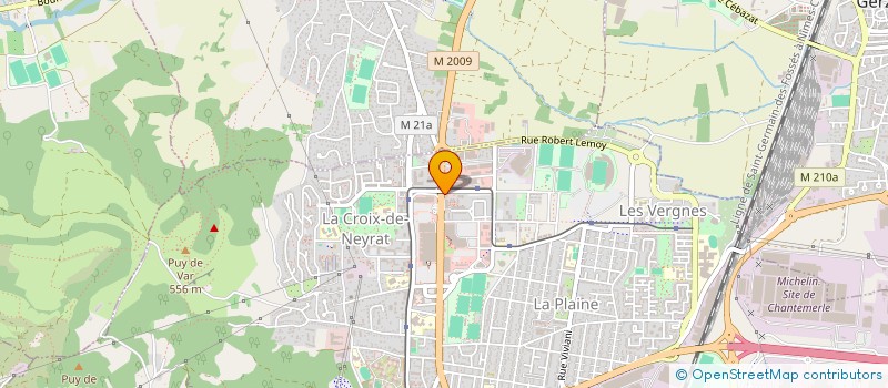 localisation de l'entreprise LELOZ SECURITE  CLERMONT-FERRAND