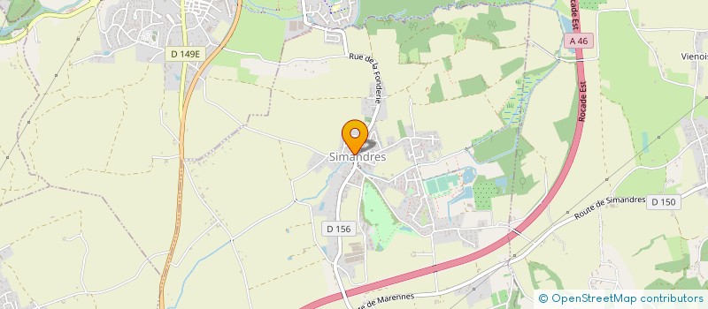 localisation de l'entreprise LELU à SIMANDRES
