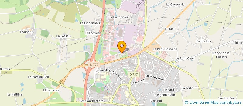 localisation de l'entreprise LELY FRANCE à BAIN-DE-BRETAGNE