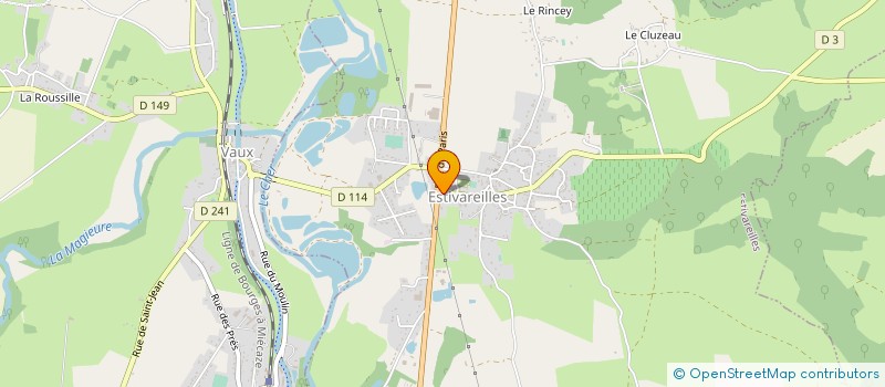 localisation de l'entreprise LELYLOP'S  ESTIVAREILLES