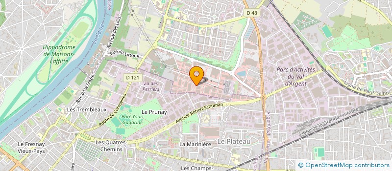 localisation de l'entreprise LEM à CORMEILLES-EN-PARISIS