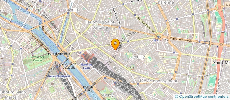 localisation de l'entreprise LEM à PARIS