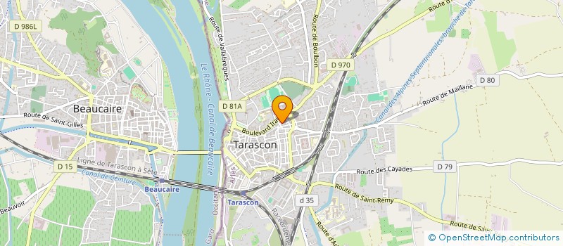 localisation de l'entreprise LEM  TARASCON