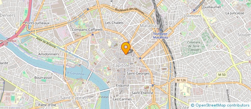 localisation de l'entreprise LEM à TOULOUSE