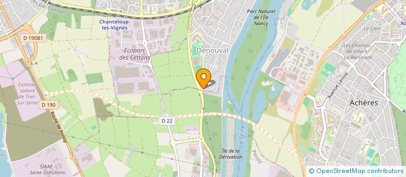 localisation de l'entreprise LEM  ANDRESY