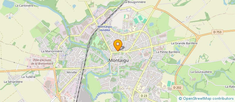 localisation de l'entreprise LEM&ALD  MONTAIGU-VENDEE