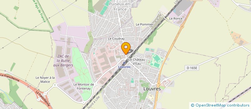 localisation de l'entreprise LEM ANGELS SERVICES  LOUVRES