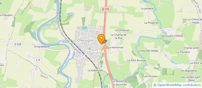 localisation de l'entreprise LEM GROUP  SAINT-GREGOIRE