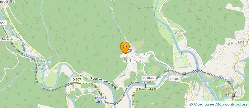 localisation de l'entreprise LEM IMMOBILIER  CORBES