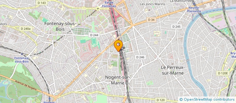 localisation de l'entreprise LEM INVESTISSEMENT à LOGNES