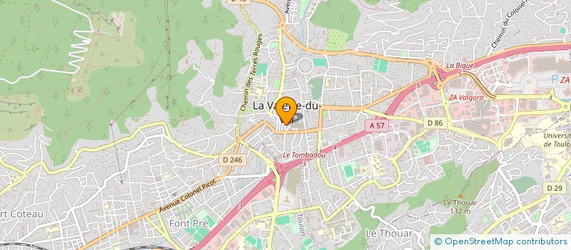 localisation de l'entreprise LEM'R à LA VALETTE-DU-VAR