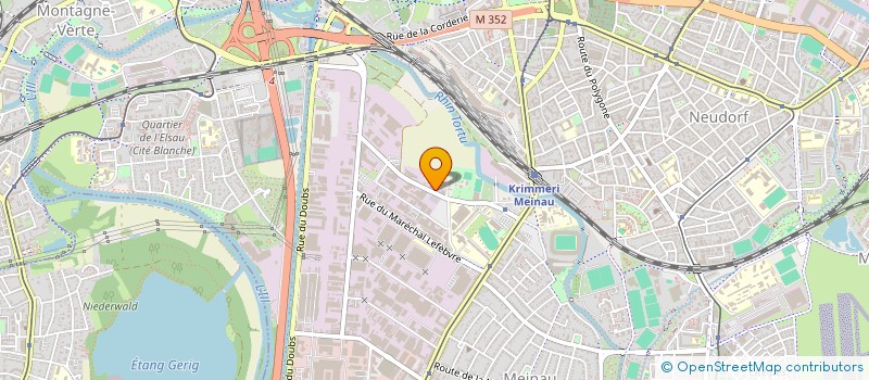 localisation de l'entreprise LEM SARL à STRASBOURG