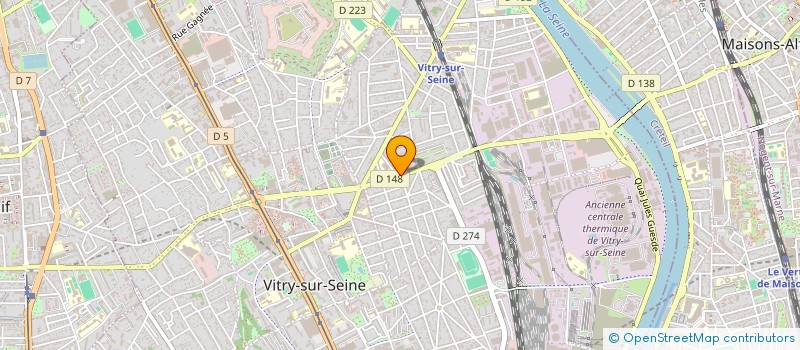 localisation de l'entreprise LEM SARL à VITRY-SUR-SEINE