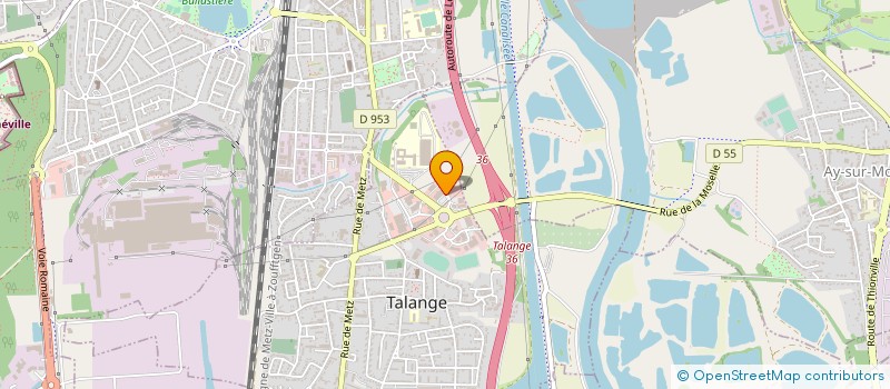 localisation de l'entreprise LEM SERVICES à TALANGE