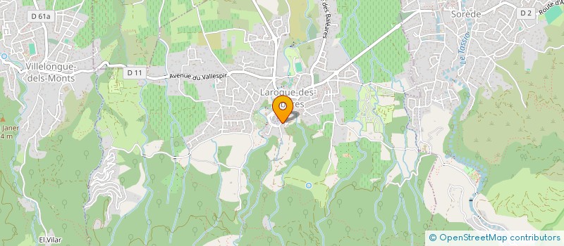 localisation de l'entreprise LEM T.P - LOCATION ENGINS MACHINISTE TP  LAROQUE-DES-ALBERES