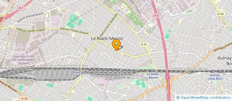 localisation de l'entreprise LEM-TWO à LE BLANC-MESNIL