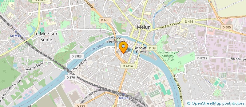 localisation de l'entreprise LEM2 IMMO  MELUN