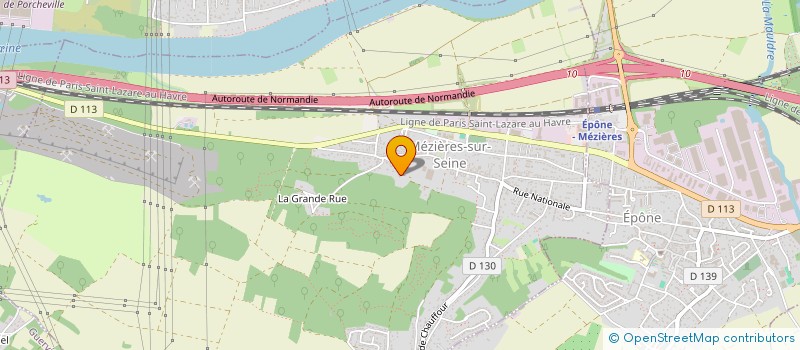 localisation de l'entreprise LEMA  MEZIERES-SUR-SEINE