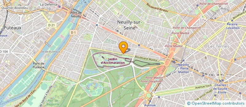 localisation de l'entreprise LEMA à NEUILLY-SUR-SEINE