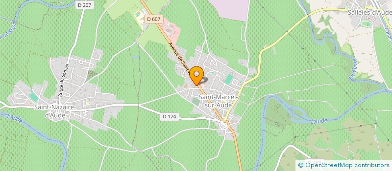 localisation de l'entreprise LEMA  SAINT-MARCEL-SUR-AUDE
