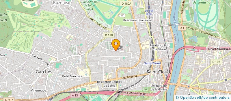 localisation de l'entreprise LEMA à SAINT-CLOUD