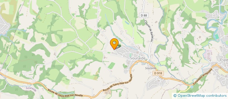 localisation de l'entreprise LEMA  SAINT-PEE-SUR-NIVELLE