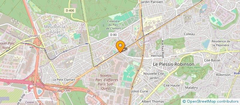localisation de l'entreprise LEMA à CLAMART