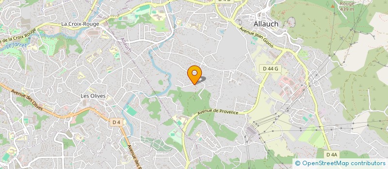 localisation de l'entreprise LEMA  ALLAUCH