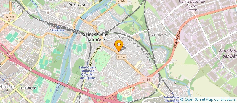 localisation de l'entreprise LEMA ETAICHEITE à SAINT-OUEN-L'AUMONE
