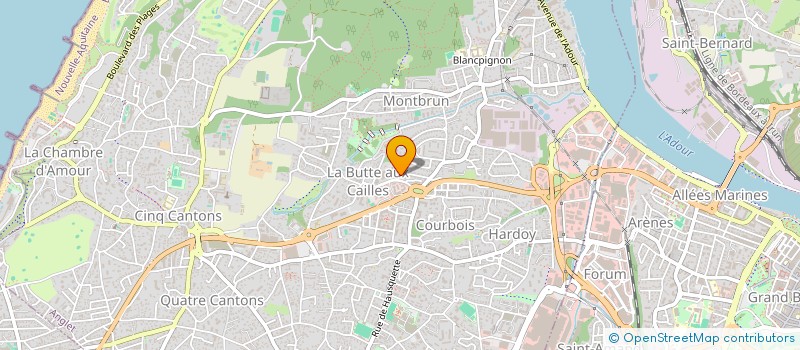 localisation de l'entreprise LEMA FINANCEMENT  ANGLET