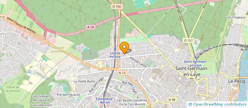 localisation de l'entreprise LEMA ROUBAIX  SAINT-GERMAIN-EN-LAYE