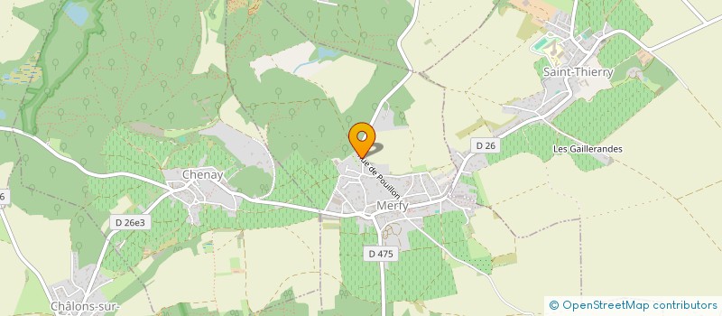 localisation de l'entreprise LEMACA  MERFY