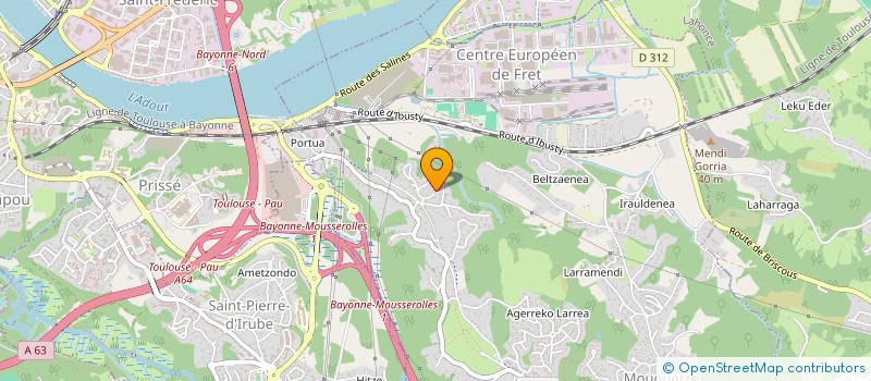 localisation de l'entreprise LEMAFO à MOUGUERRE
