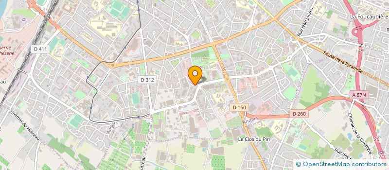 localisation de l'entreprise LEMAGAU à ANGERS