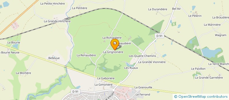 localisation de l'entreprise LEMAGNEN CORINNE à SEVREMOINE